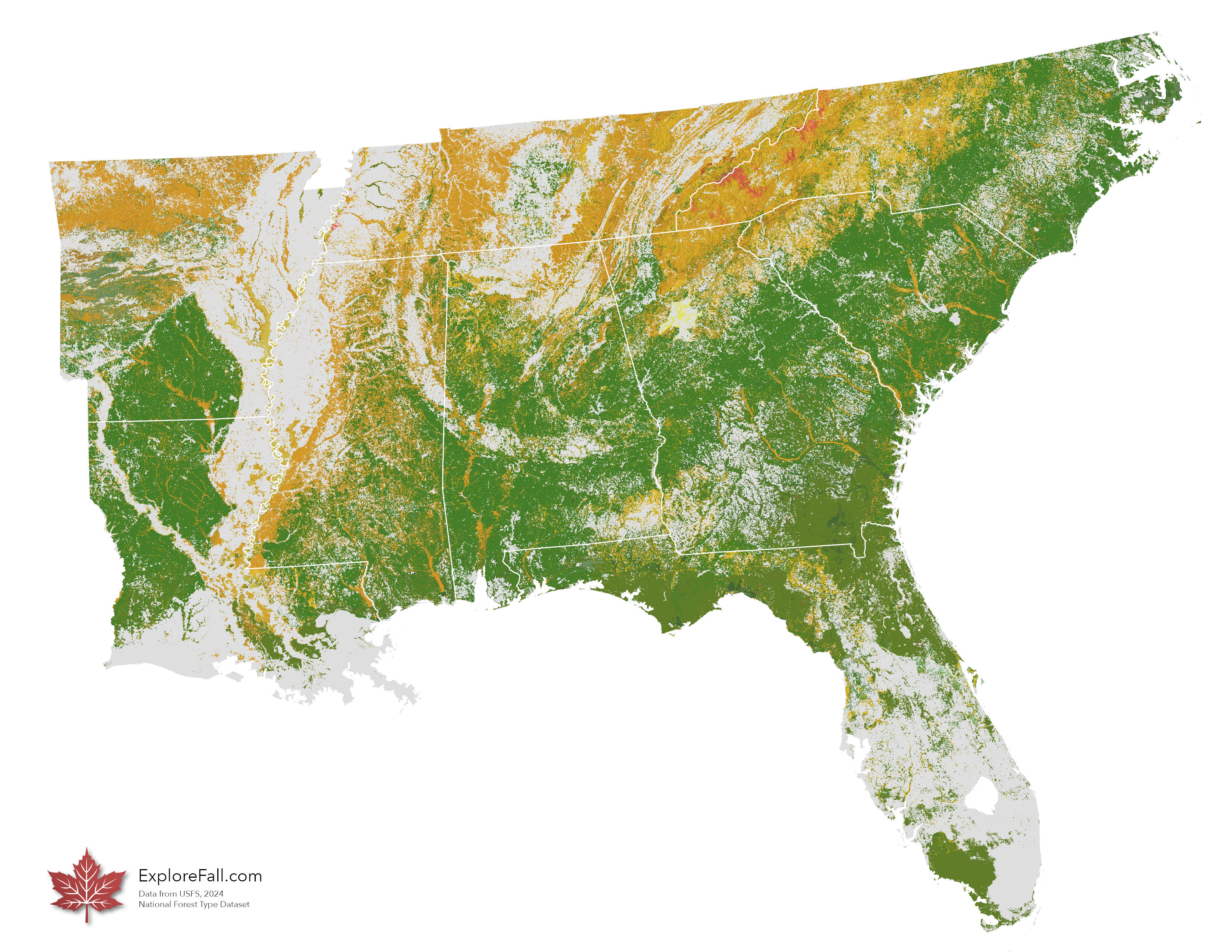 Midwest fall foliage colors