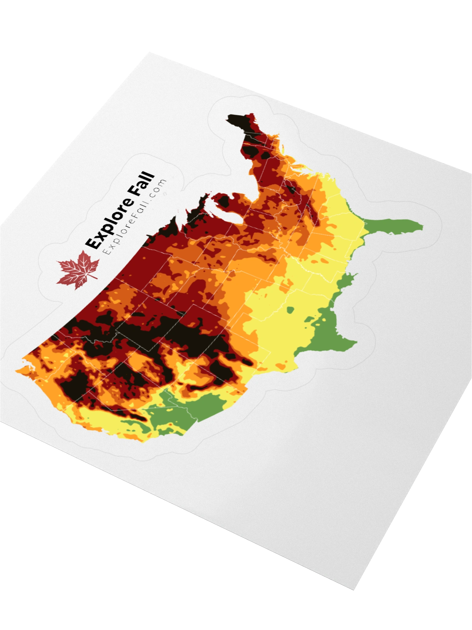 ExploreFall USA sticker